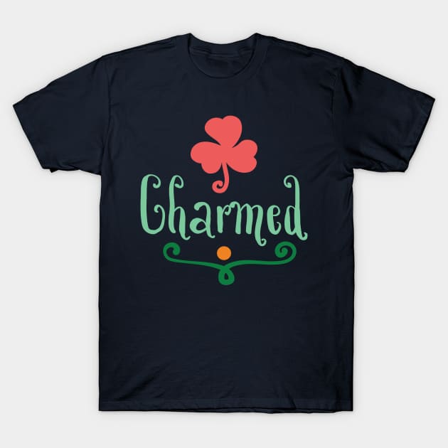 Charmed - Lucky Charm Saint Patrick's Day T-Shirt by TeeBunny17